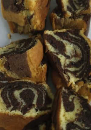 Foto resep Marmer Cake enak