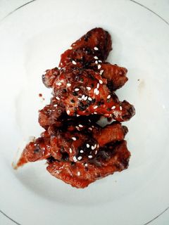 Foto resep Spicy Korean Chicken Wings
