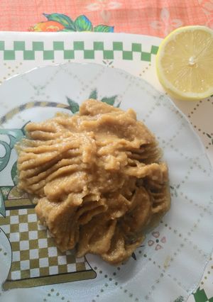 Una foto de Puré de berenjena