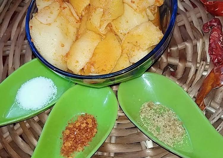 How to Make Speedy Hing flavour mango pickle