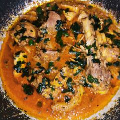 Desi Chicken Karahi A picture of Desi Chicken Karahi.