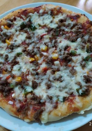 Foto resep Homemade Pizza (dengan ragi)