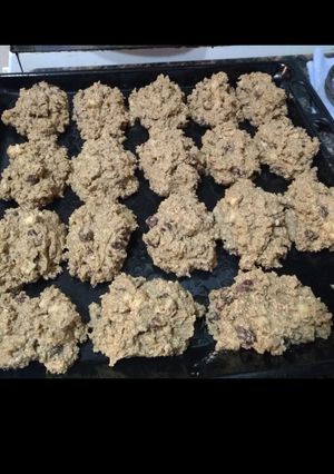 Una foto de Galletitas de harina de garbanzos y avena