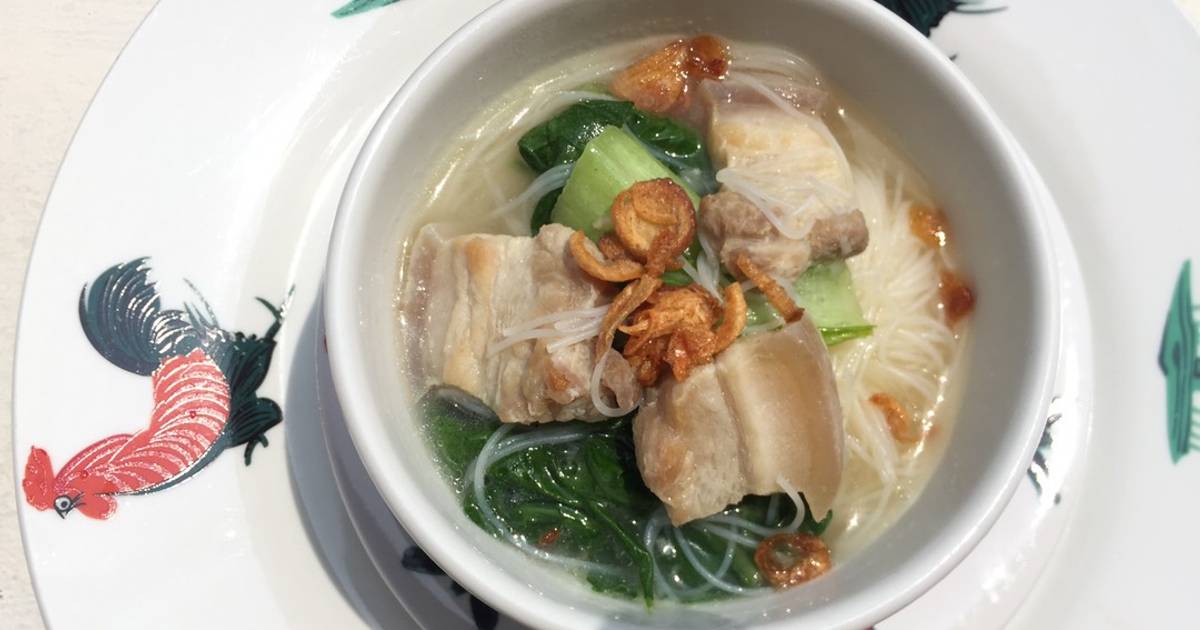 Vermicelli In Pork Belly Soup Recipe by LeeGoh Cookpad