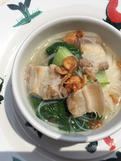 A picture of Vermicelli In Pork Belly Soup.