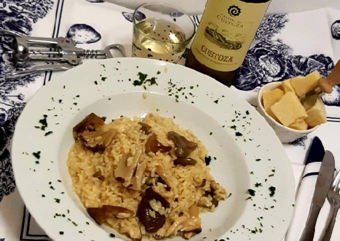 Modo più semplice a Preparare Preferito Risotto ai funghi