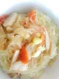 Stir fry glass noodle