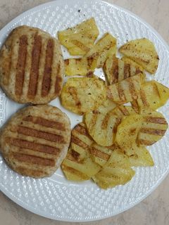 Φωτογραφία της συνταγής Μπιφτέκια κοτόπουλου fitness