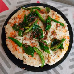 A picture of Sooji Dhokla.