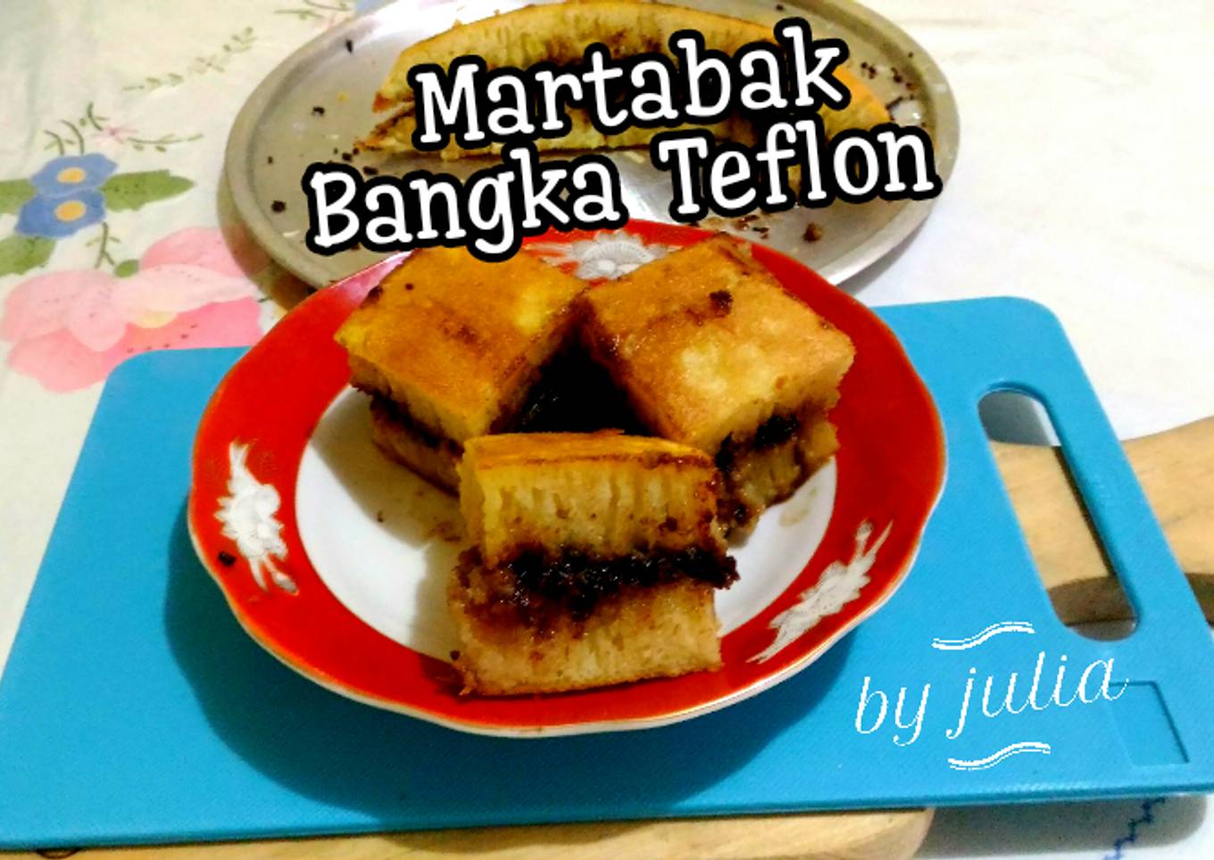 374. Martabak Bangka / Martabak Manis Teflon - resep kuliner nusantara