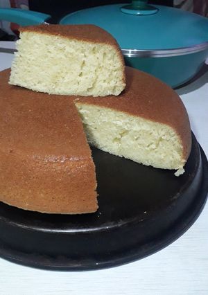 Una foto de Bizcochuelo en sartén de 24cm