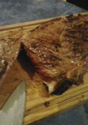 Una foto de Chuleton de costilla al ron