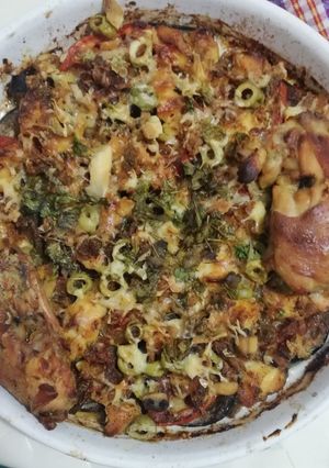 صورة لوصفة شكشوكة الباذنجان في الفرن