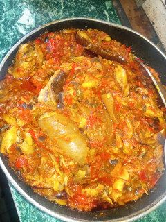 A picture of Pepper stew.