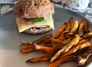 Foto principal de Pan de hamburguesa sin gluten y Keto 🍔