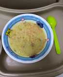 Cháo khoai lang cá hồi