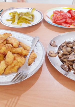 عکسی از دستور ساندویچ فیله مرغ سوخاری