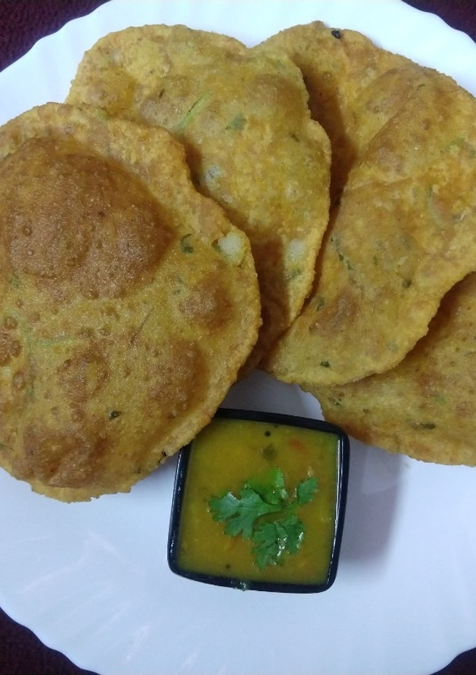 உருளைக்கிழங்கு மசாலா பூரி செய்முறை முக்கிய புகைப்படம்