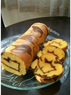 Foto resep Bolu gulung filling strawberry