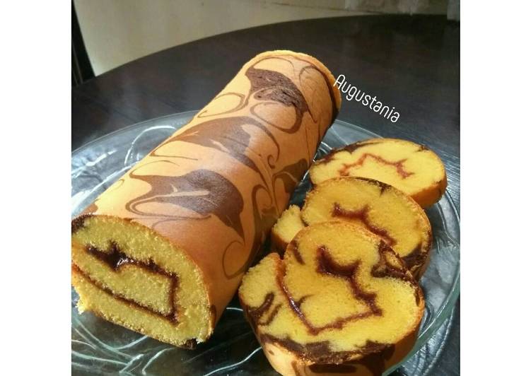 Bolu gulung filling strawberry