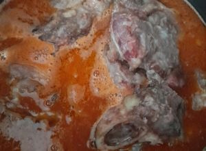 Una foto de Osobuco a la olla. Y chupate los dedos Mabel