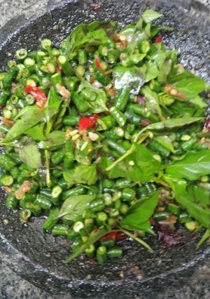Foto resep Pencok kacang panjang