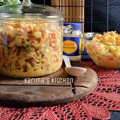 Creamy Macaroni salad A picture of Creamy Macaroni salad.
