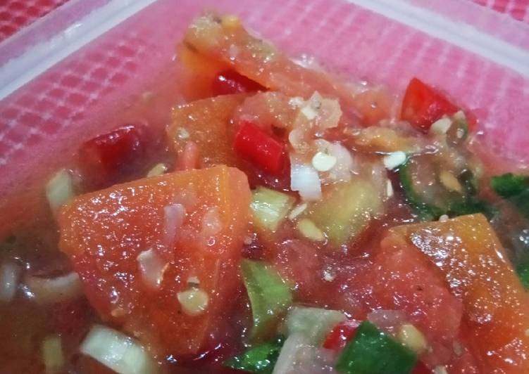 Resep Sambal Matah Simple Modifikasi Plus Tomat Yang Lezat
