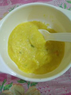 Foto resep Mpasi 6bulan Bubur Gulai Ikan Gabus