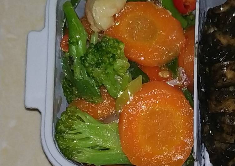 Resep Tumis brokoli wortel enak bangetttt Lezat