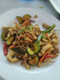 Wok de pollo