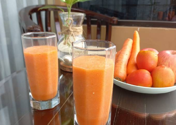 Resep Jus Wortel Apel Tomat Lemon Oleh Rrrsuryaaaa Cookpad