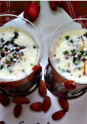 A picture of Milk badam shake.
