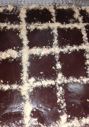 A picture of Chocolate Mahalabia.
