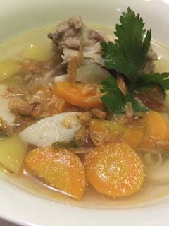 Foto resep Soup Ayam Kampung Sederhana
