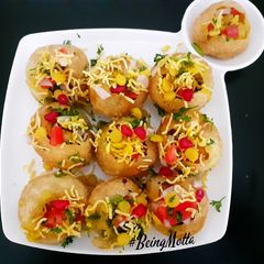 A picture of Dal Puri Chat.