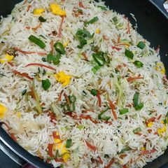 A picture of Vegetables Fried Rice.