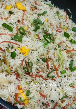 A picture of Vegetables Fried Rice.