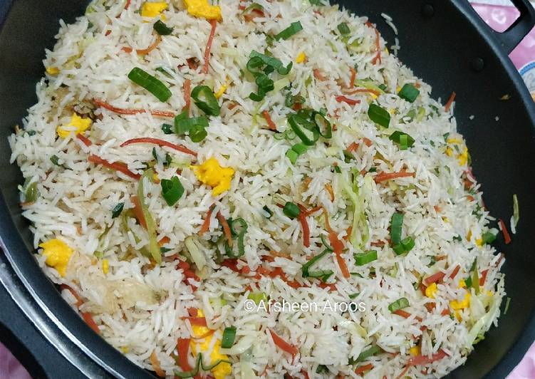 Recipe of Ultimate Vegetables Fried Rice