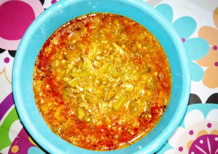 Recipe of Favorite Ogbono and okro soup