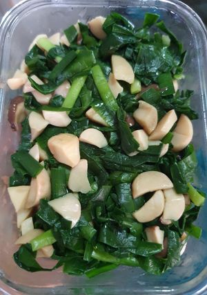 รูปของ กุยช่ายผัด (เจ+คลีน)