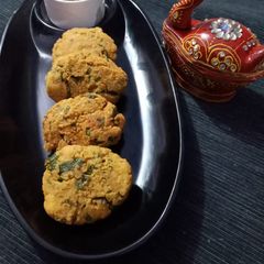 A picture of Rajasthani kalmi vada.