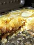 Pastel de papas de Vigilia en flip
