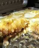 Pastel de papas de Vigilia en flip
