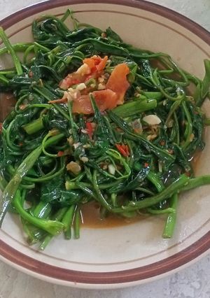Foto resep Tumis kangkung terasi