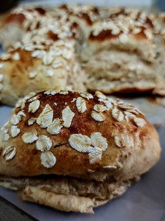 Una foto de PAN🍞INTEGRAL con Avena, en Air Fryer...!😜