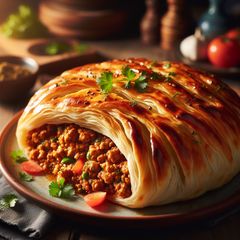 A picture of Chap Shoro|Chicken Mince Paratha.