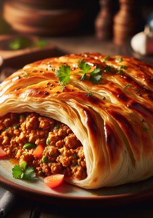 A picture of Chap Shoro|Chicken Mince Paratha.