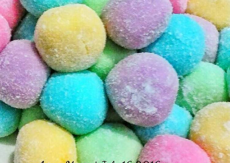 Milk rainbow balls (bola2 susu) 🌈