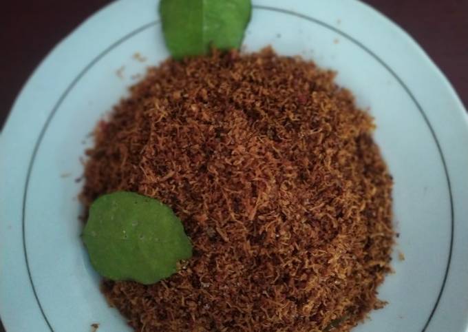 Standar Resep bikin Serundeng Kelapa yang sempurna